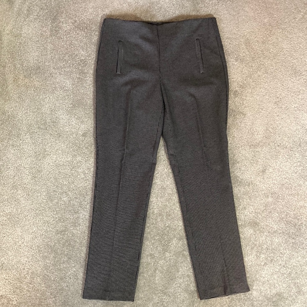 Chico’s Pants, Black + White, size 8